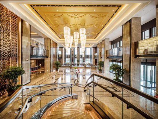 Grand New Century Hotel Haining Zhejiang Buitenkant foto