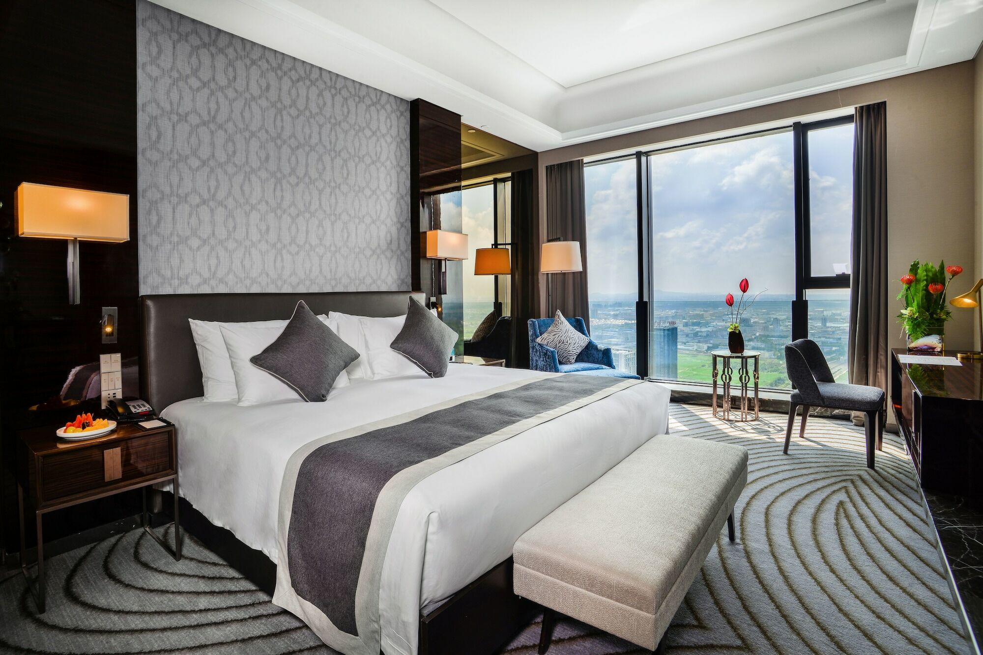 Grand New Century Hotel Haining Zhejiang Buitenkant foto
